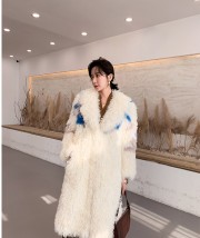 Turkish Roll Wool Fur Coat
