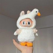 Hand-Crocheted! Purple Bunny Clothes (no doll)
