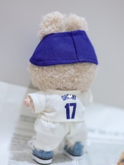 17cmLabooboo Doll 17 Size Baseball Uniform Doll Clothes Four-Piece Set
