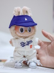 17cmLabooboo Doll 17 Size Baseball Uniform Doll Clothes Four-Piece Set