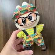 Labooboo doll hat + clothes (without doll, without glasses)