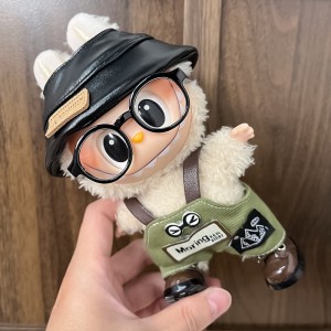 Labooboo doll hat + clothes (without doll, without glasses)