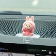 Labooboo Doll Sliding Ornaments in The Car