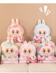 Labooboo Doll Plush Pillow Blanket