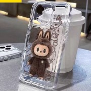 Labooboo Doll Apple Phone Case Space Shell - Transparent