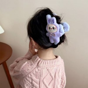 Labooboo Doll Women's Plush Hair Clip