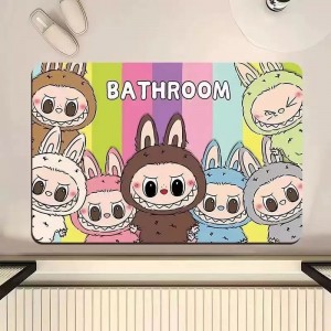 Labooboo Doll Bathroom and Toilet Door Anti-slip Mat