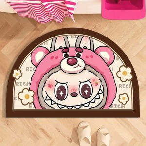 Labooboo Doll Bathroom and Toilet Door Anti-slip Mat
