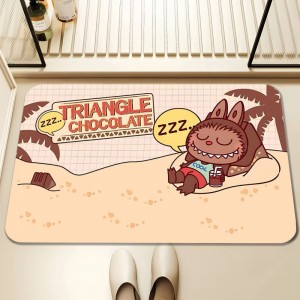 Labooboo Doll Bathroom and Toilet Door Anti-slip Mat