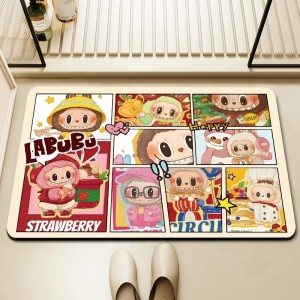 Labooboo Doll Bathroom and Toilet Door Anti-slip Mat