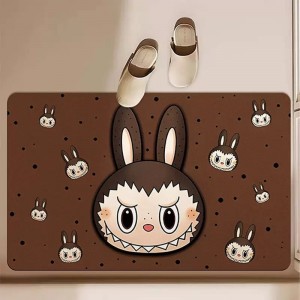Labooboo Doll Bathroom and Toilet Door Anti-slip Mat