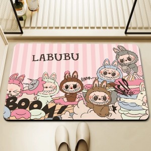 Labooboo Doll Bathroom and Toilet Door Anti-slip Mat