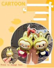 Labooboo Doll Original Face Changing Keychain