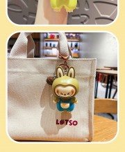 Labooboo Doll Original Face Changing Keychain